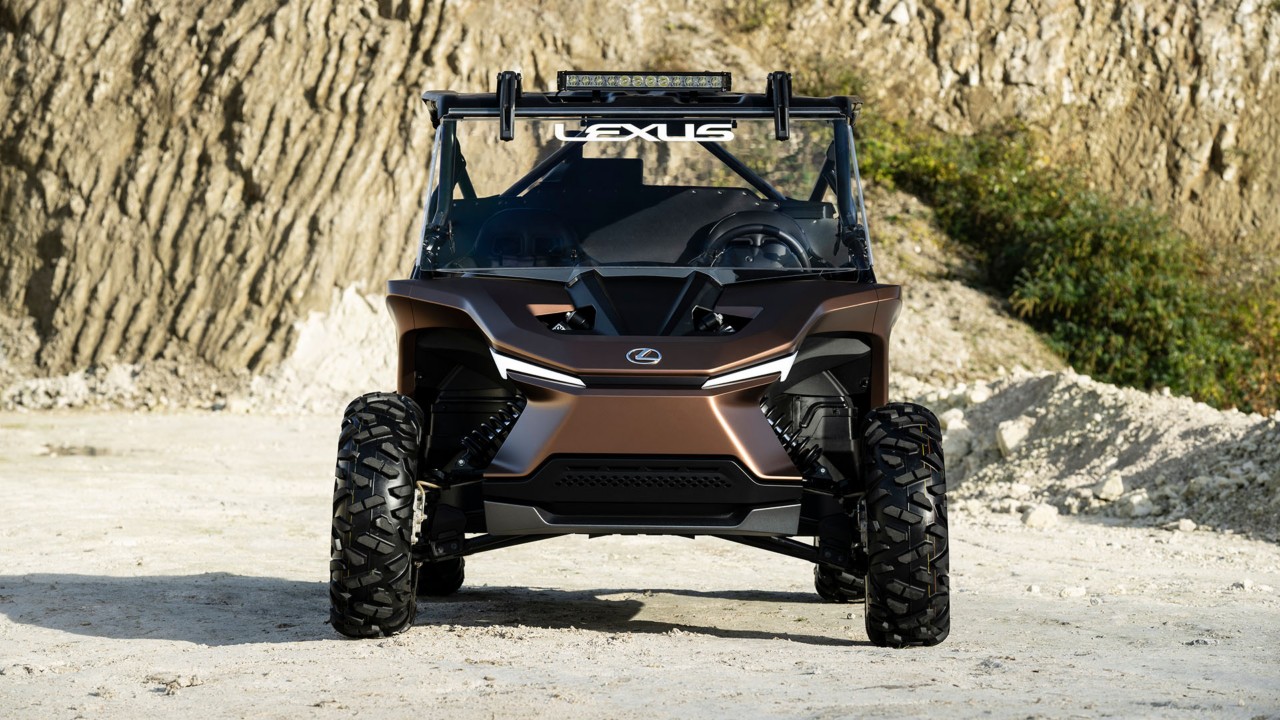 Front view of the Lexus ROV Concept car